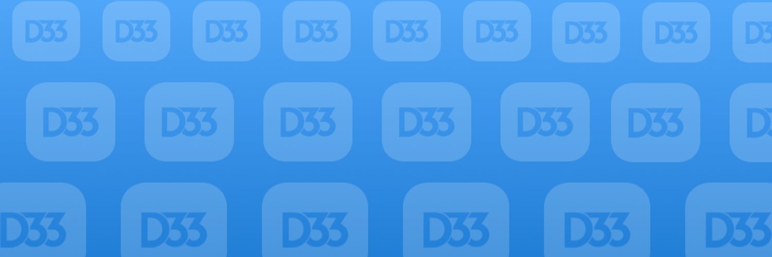 D33 banner