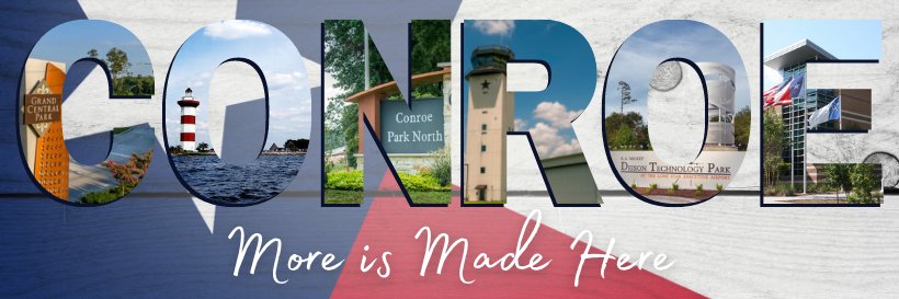 Conroe EDC banner