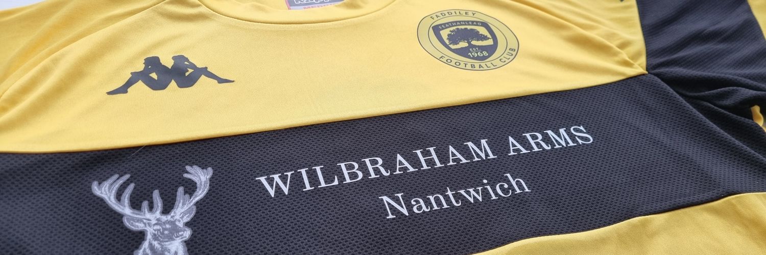 Faddiley FC banner