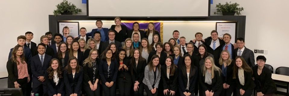 Delta Sigma Pi banner