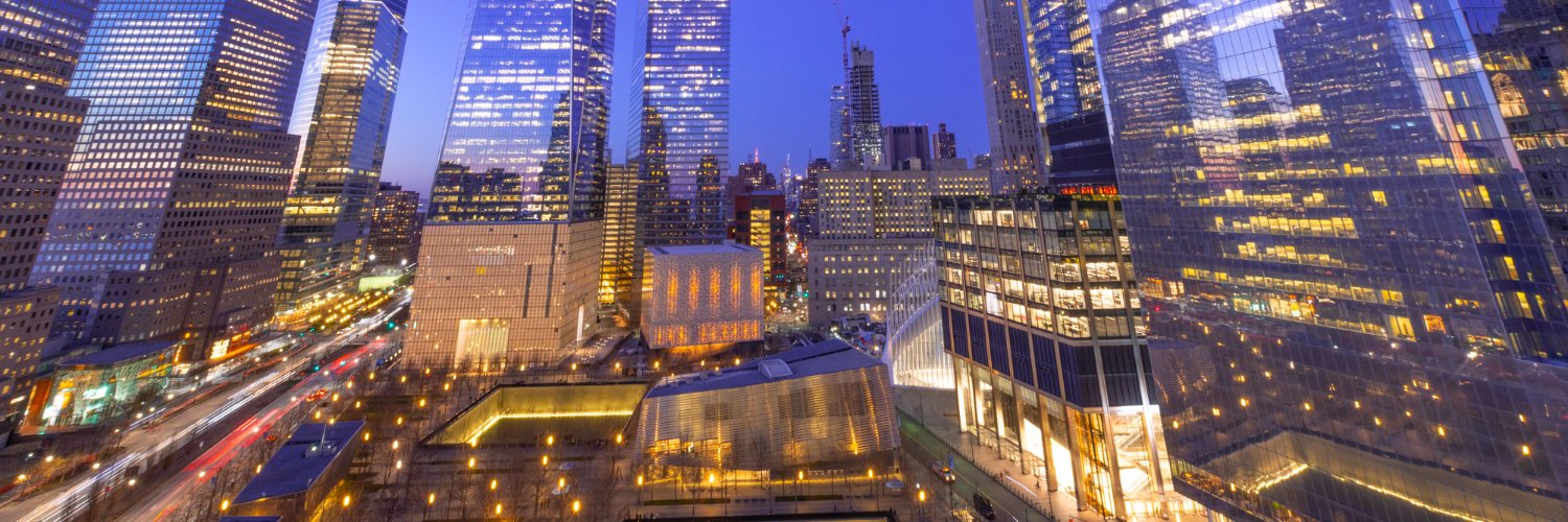 World Trade Center banner