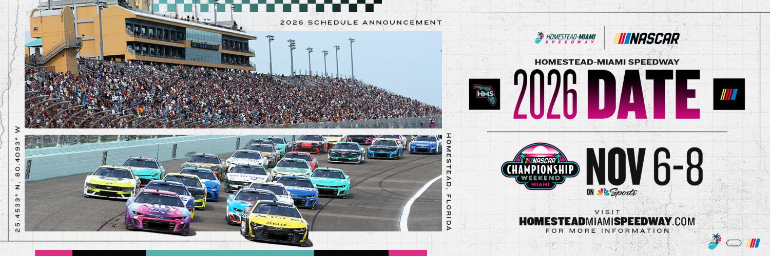 Homestead-Miami Speedway banner
