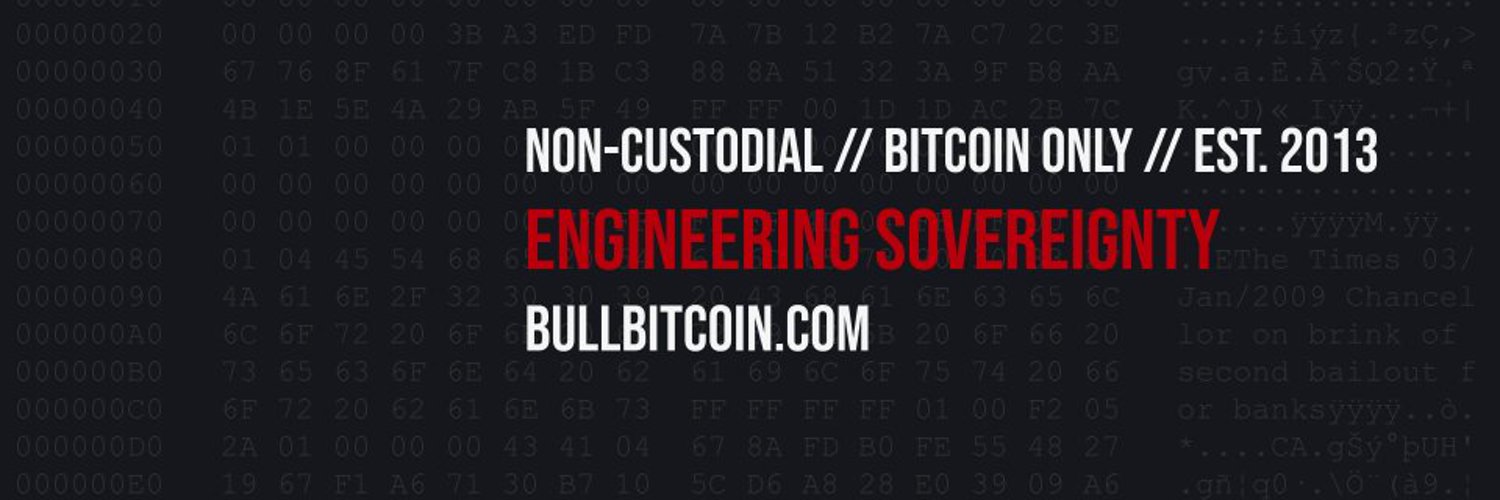 BULLBITCOIN.COM Profile Banner