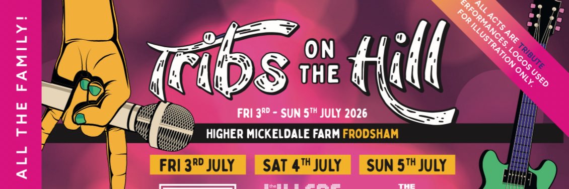 Tributes on the Hill 26 banner