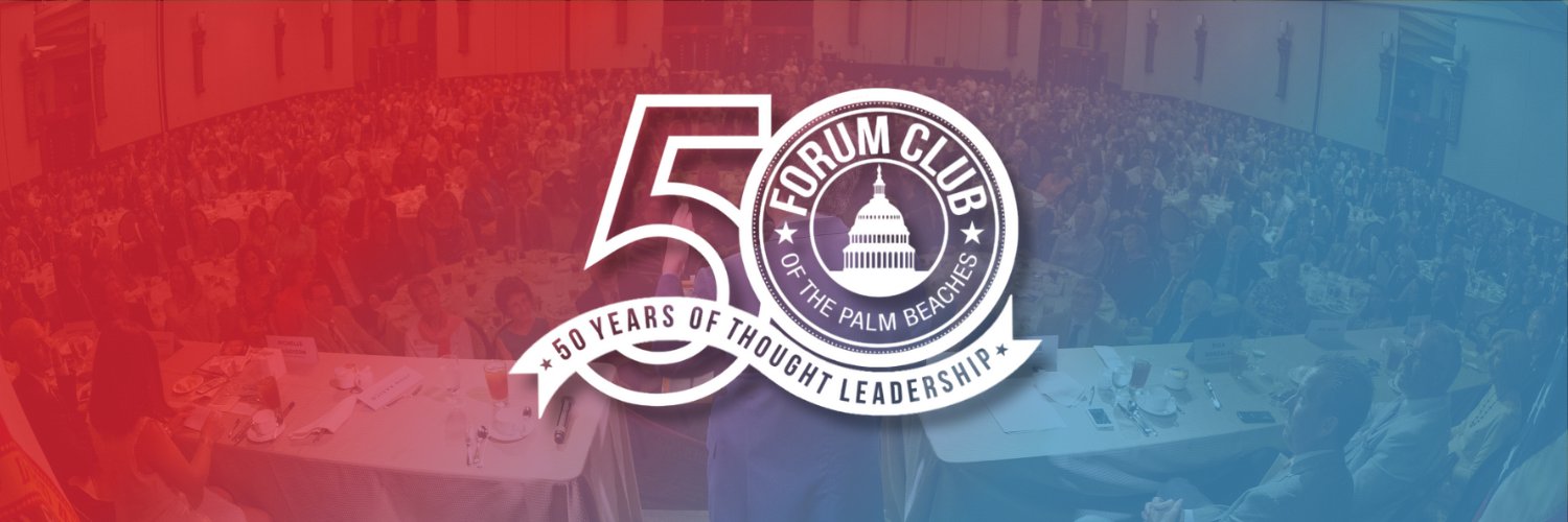 Forum Club of the Palm Beaches banner