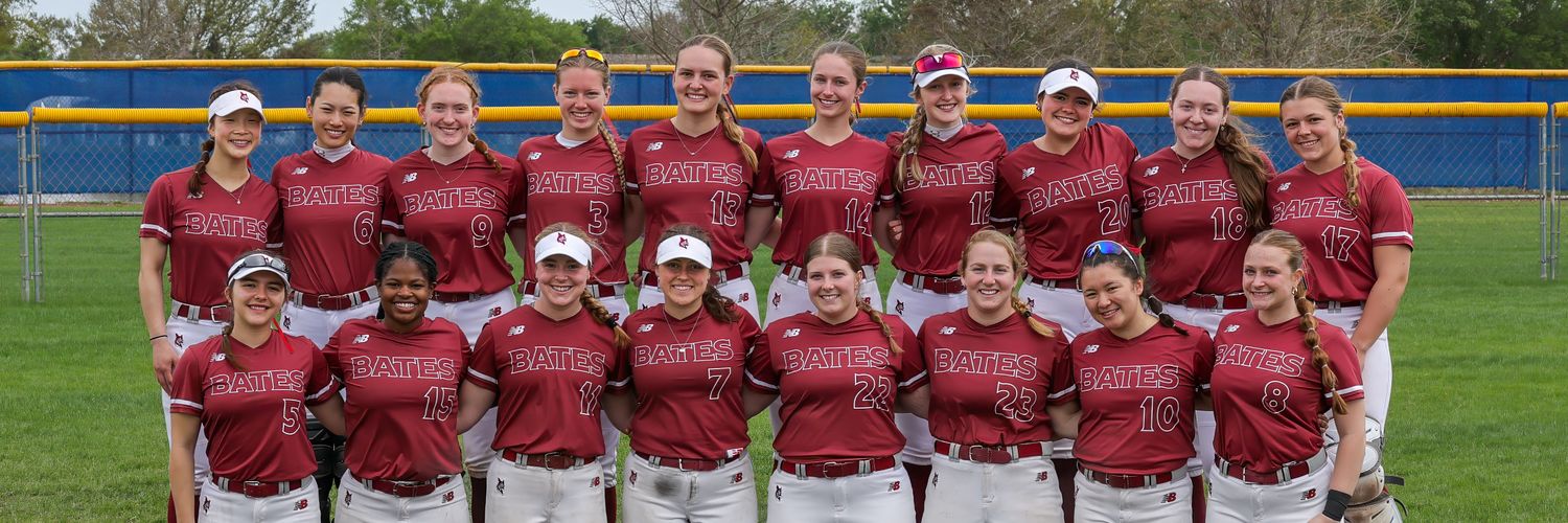 Bates Softball banner
