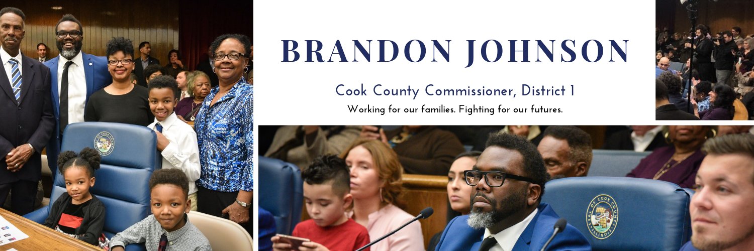 Brandon Johnson banner
