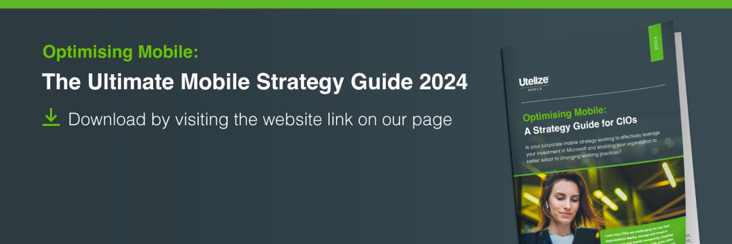 Utelize Mobile banner