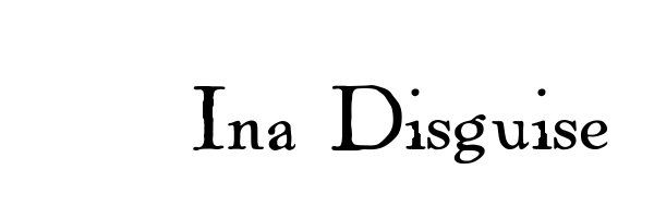 Ina Disguise banner