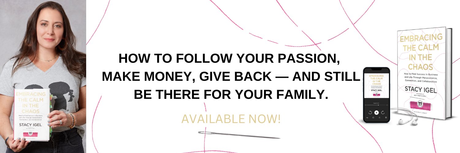Stacy Igel 📕 Author. Brand Owner. MOM banner