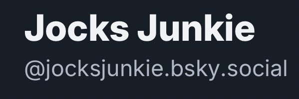 JocksJunkie's profile banner image