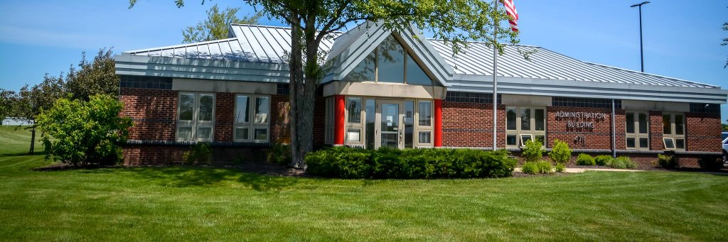 New Palestine Community Schools banner