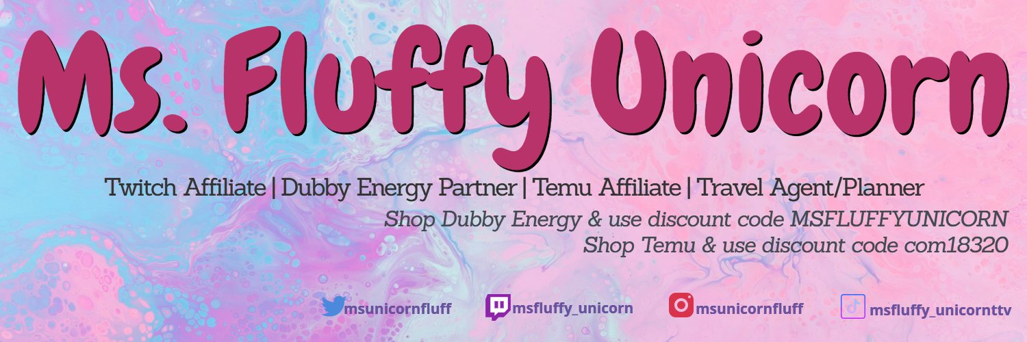 Mrs. Fluffy Unicorn banner