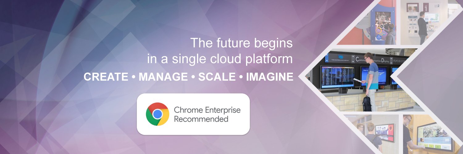 Arreya Digital Signage Software banner