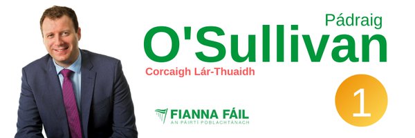 Pádraig O'Sullivan TD Profile Banner