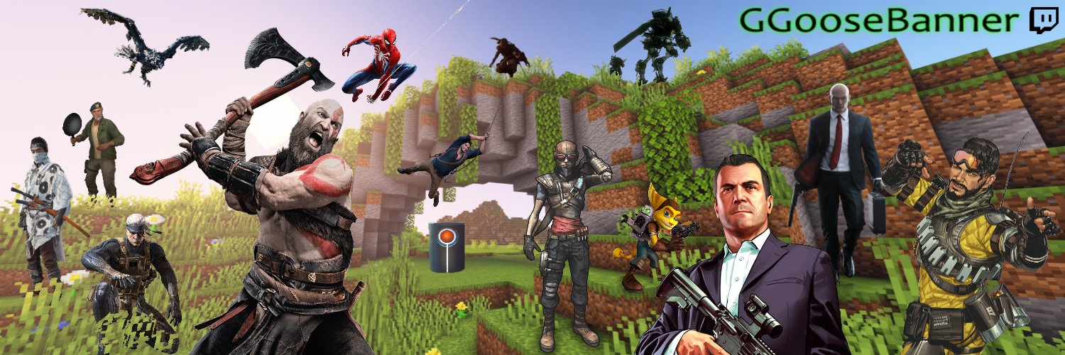 Goose ♣️♥️♠️♦️ banner