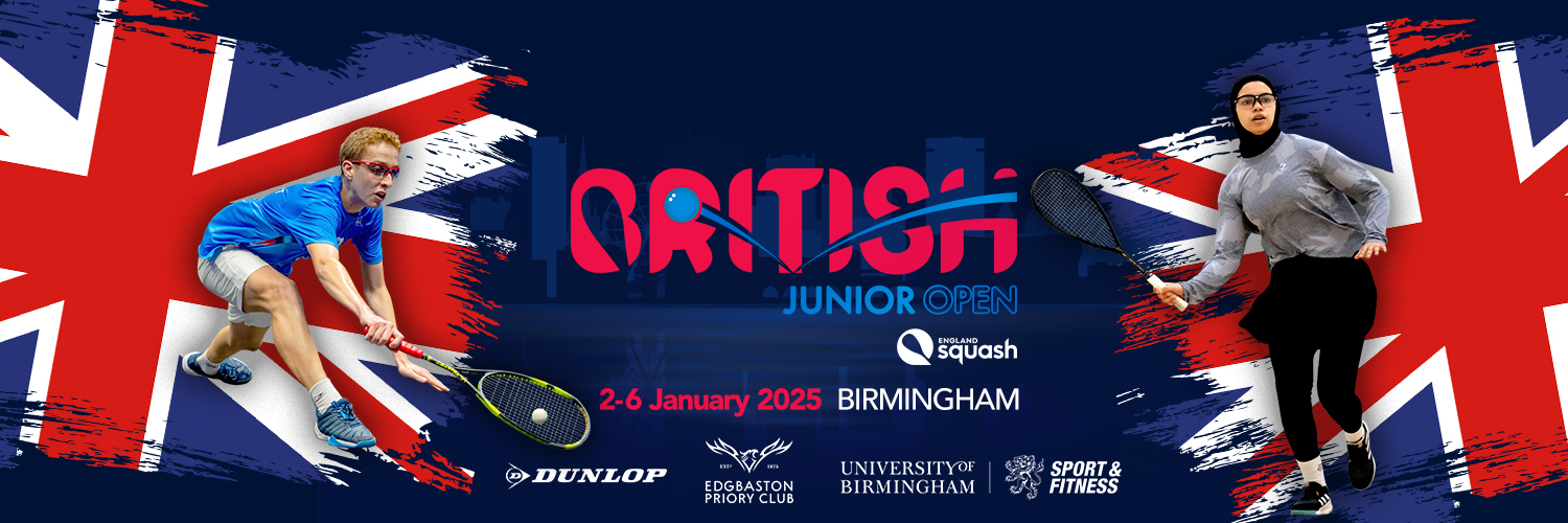 British Junior Open banner