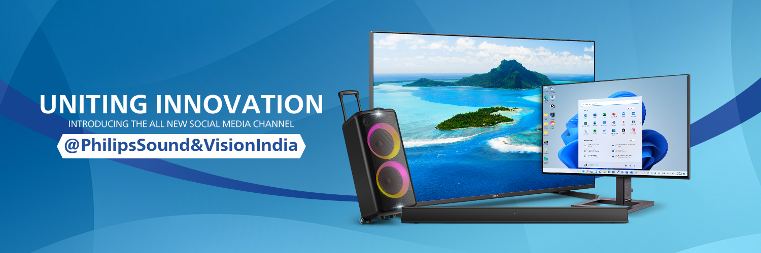 Philips Sound & Vision (IN) banner