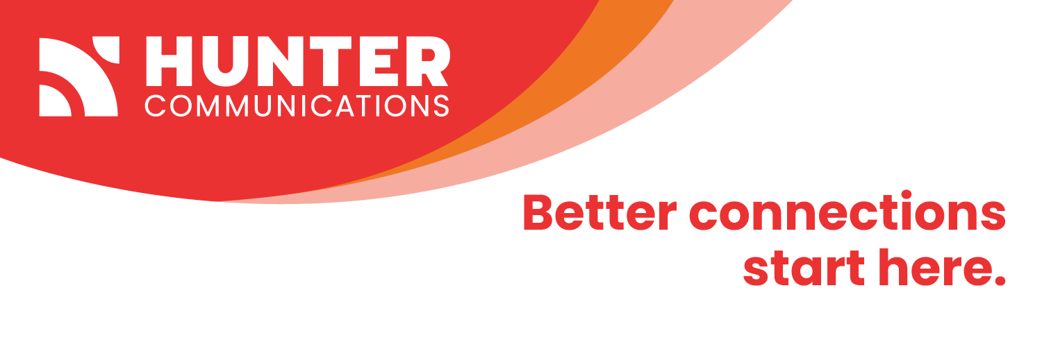 Hunter Communications banner