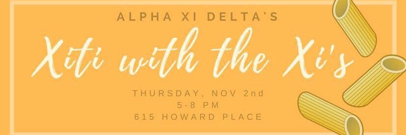 Alpha Xi Delta banner