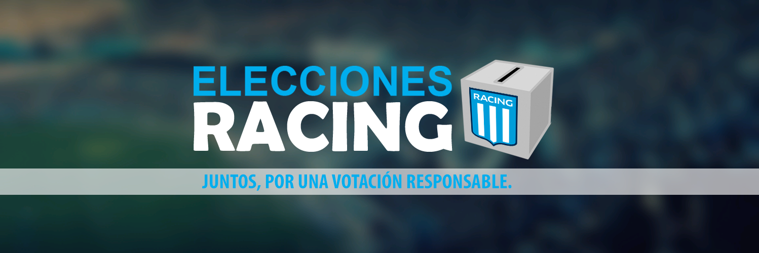 Elecciones Racing banner