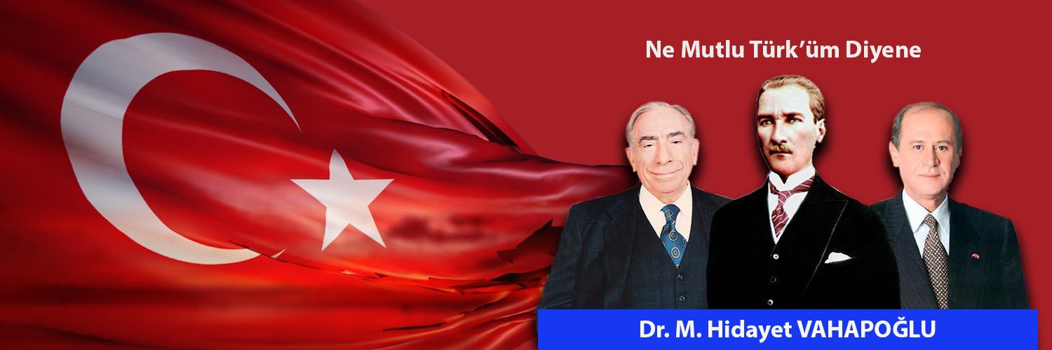 Dr. M. Hidayet VAHAPOĞLU 🇹🇷 banner