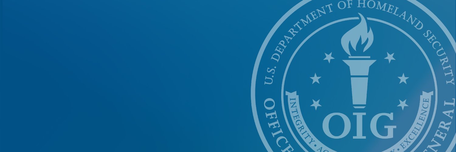 DHS Office of Inspector General banner