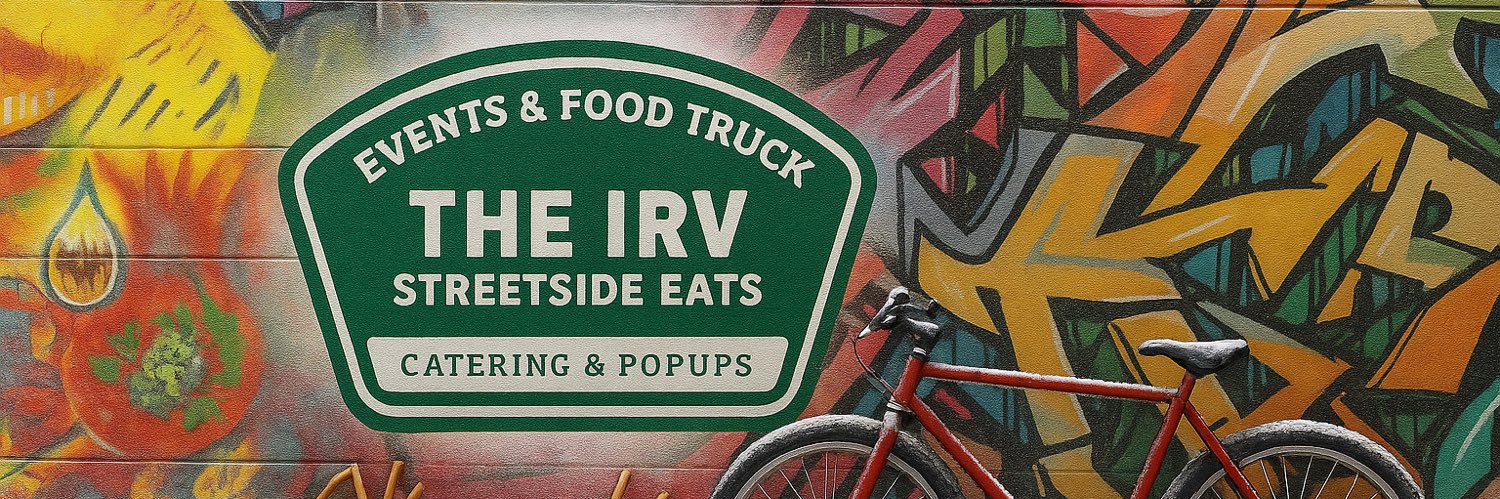 The Irv Streetside Eats banner