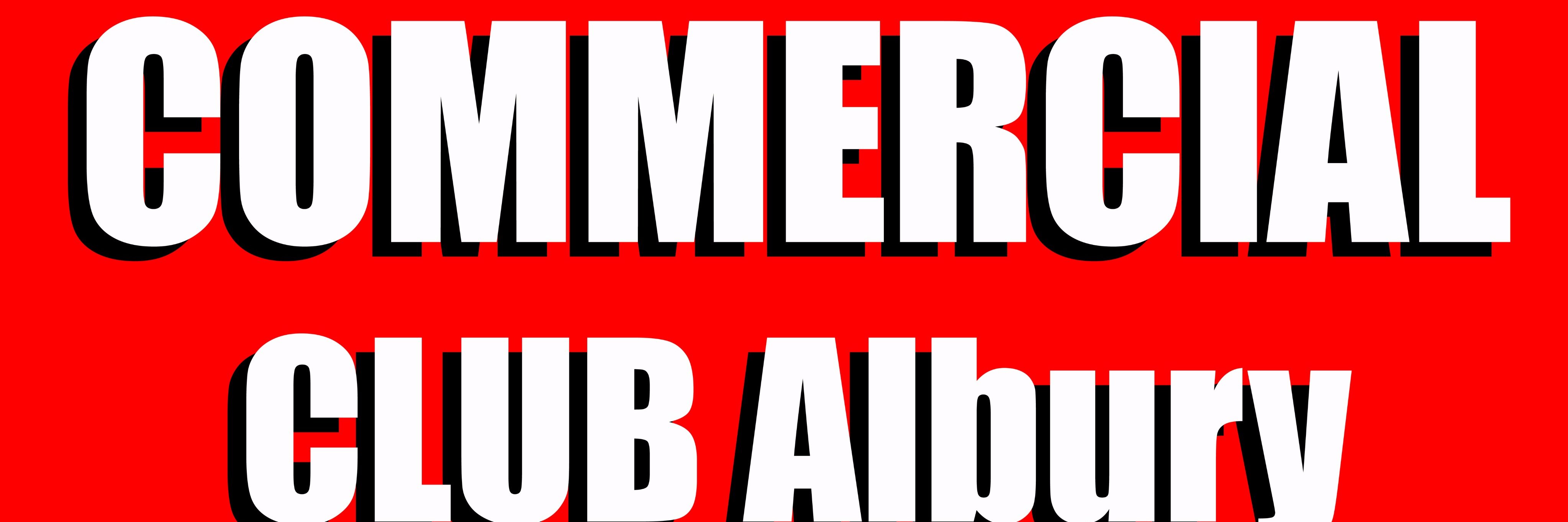 Commercial Club banner