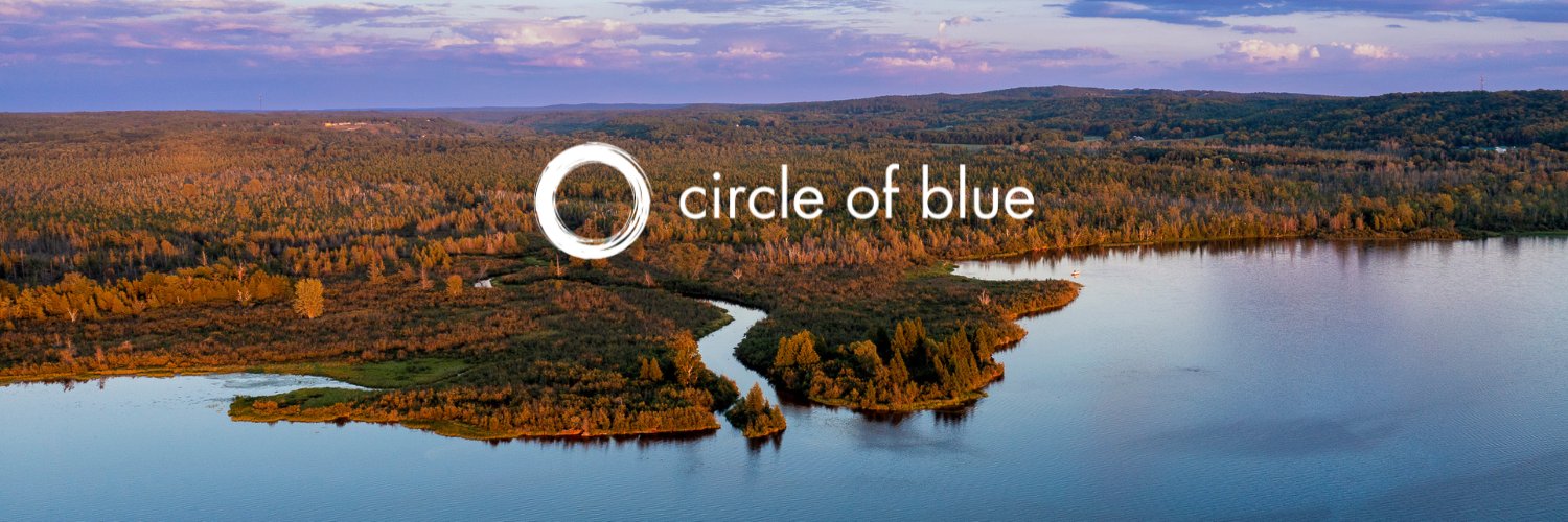 Circle of Blue banner