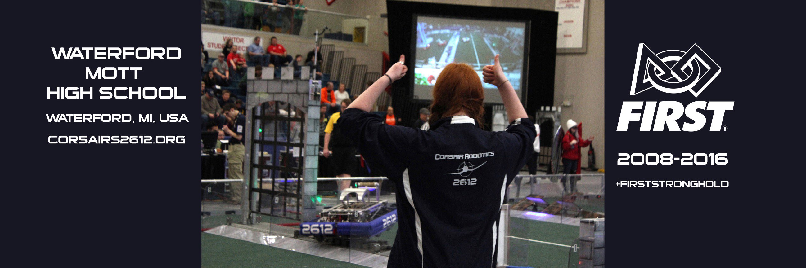 Corsair Robotics FRC banner