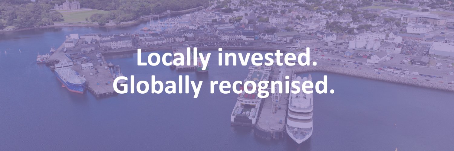 Stornoway Port banner