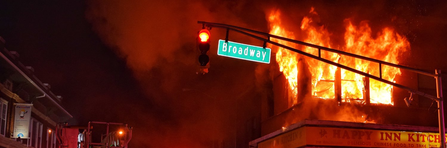 Long Branch Firefighters banner