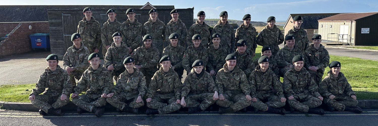 Writhlington CCF banner