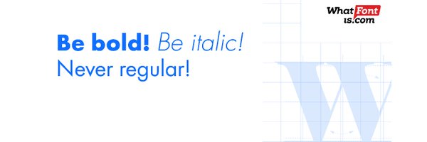 WhatFontIs Profile Banner