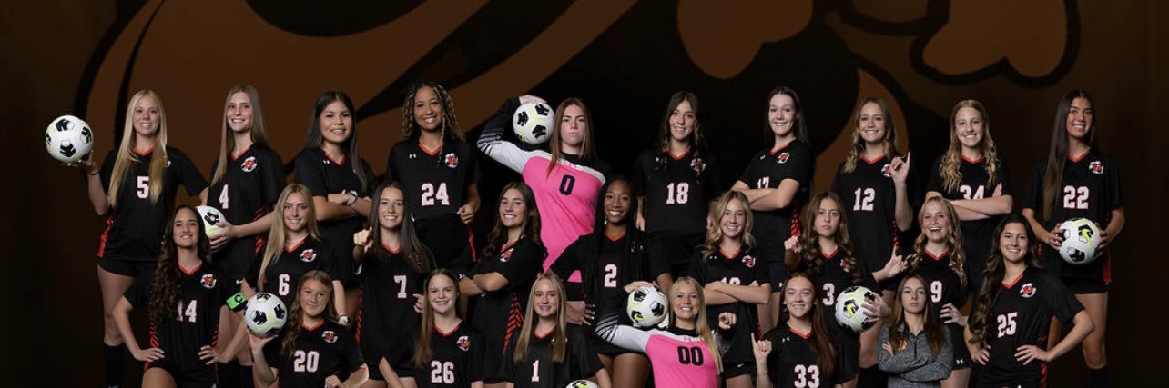 RHS Lady Jackets Soccer's banner