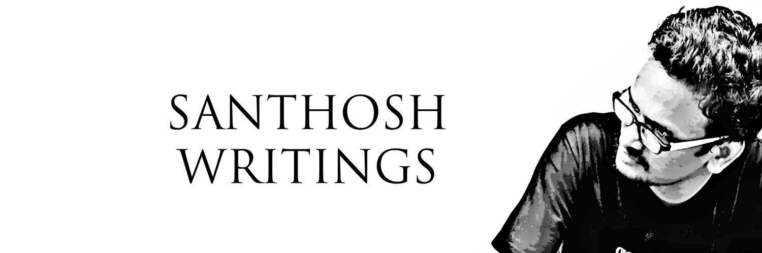 SanthoshWrites's profile banner image