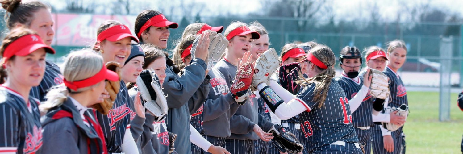 Bellevue Lady Red Softball banner