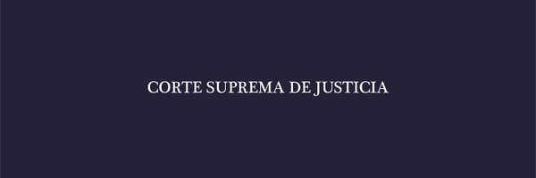 Corte Suprema de Justicia de El Salvador Profile Banner