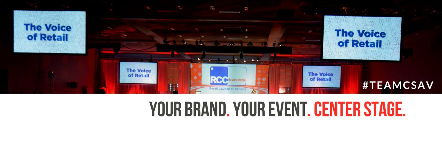 Center Stage AV banner