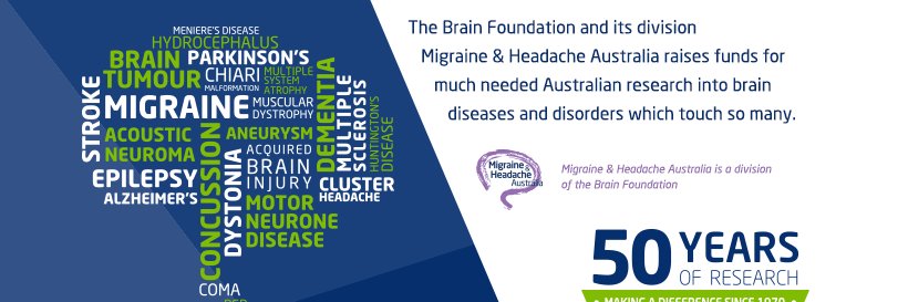 Brain Foundation banner