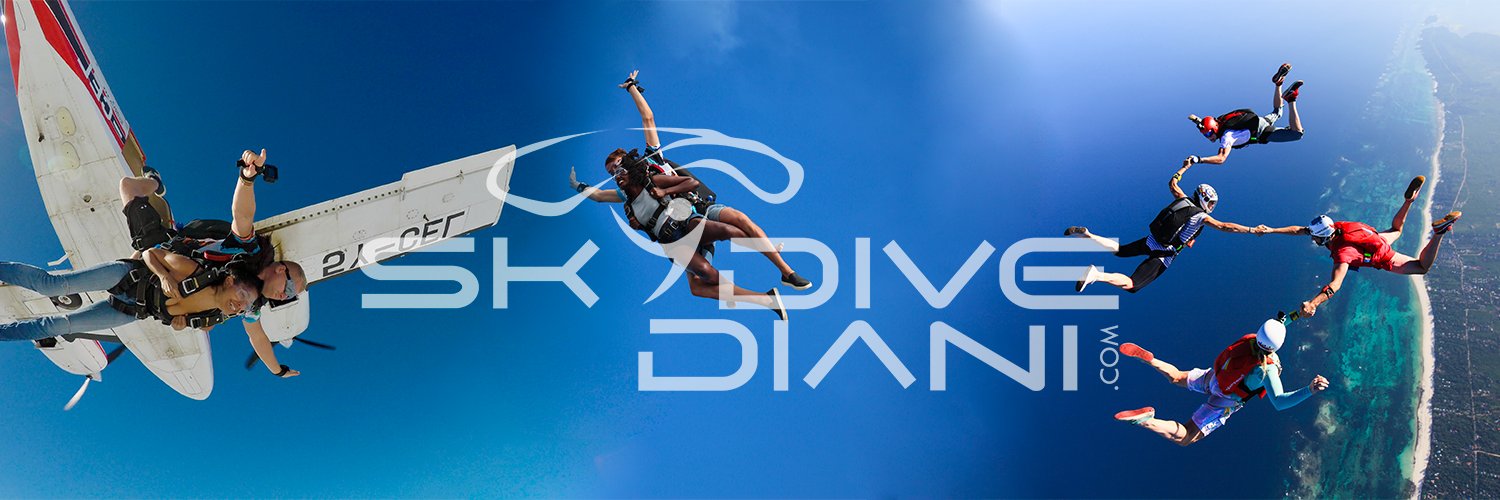 Skydive Diani banner