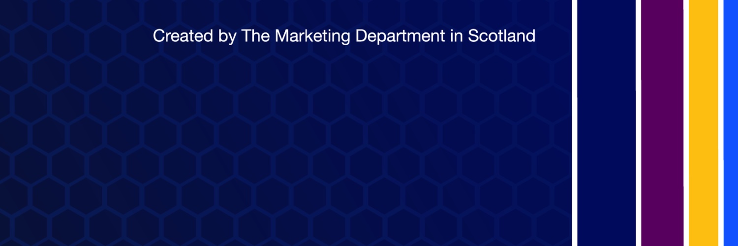 The Marketing Department banner