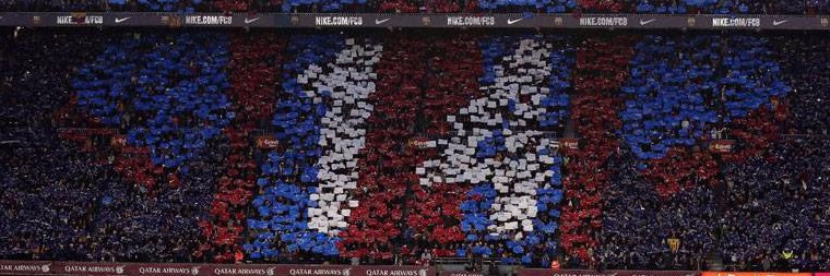 Estadio FCB banner