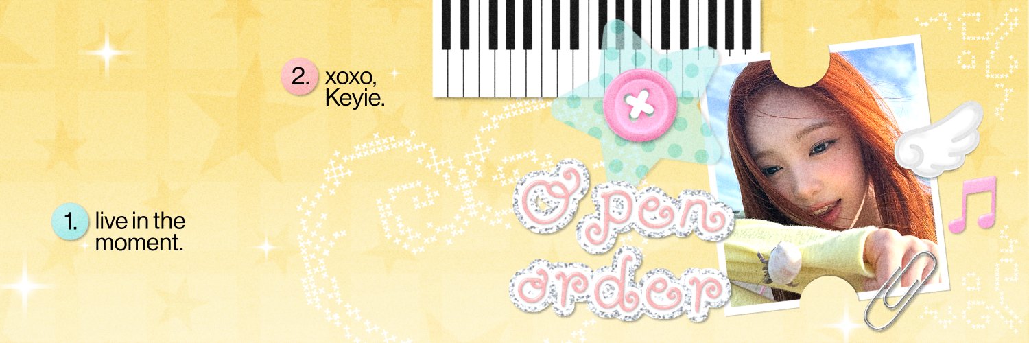 KeYiie ♥︎ open banner