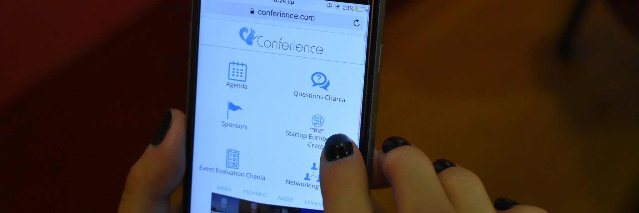 Conferience's profile banner image