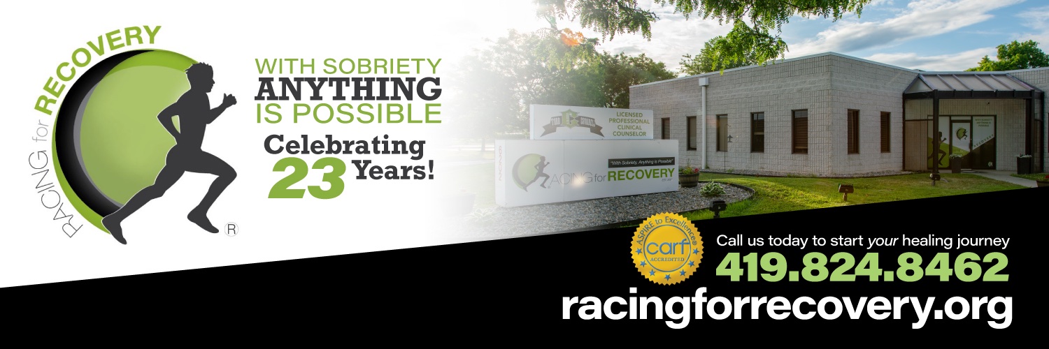 Racing for Recovery banner