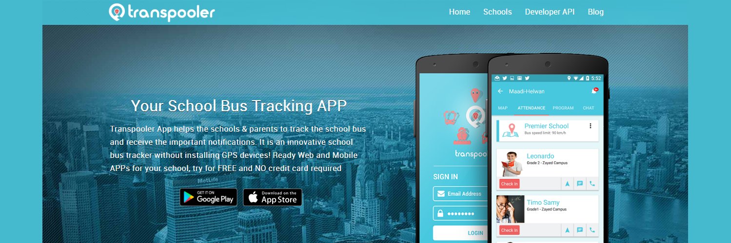 Transpoolerapp's profile banner image