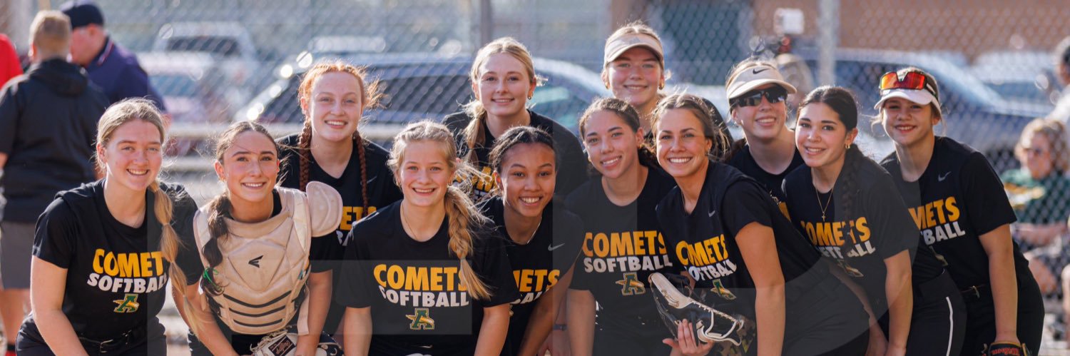 Amherst Softball's banner