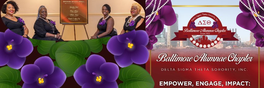 Baltimore Alumnae Chapter of DST, Inc. banner